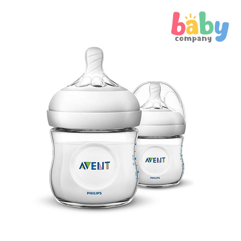 Philips Avent Natural Bottle 4oz Twin Pack