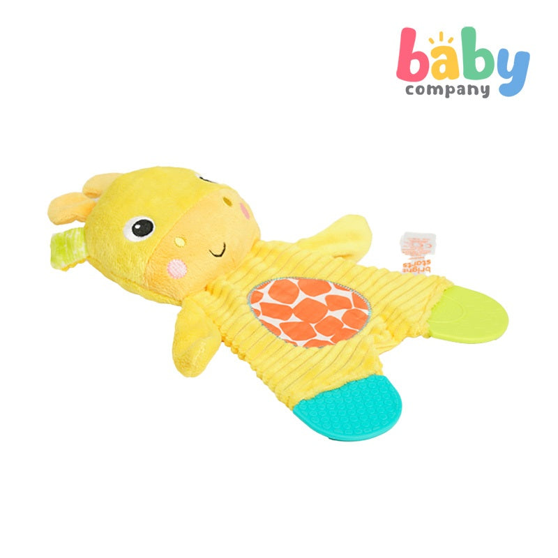 Kids II Bright Starts Snuggle & Teethe Plush Teether Toy (Random Character)