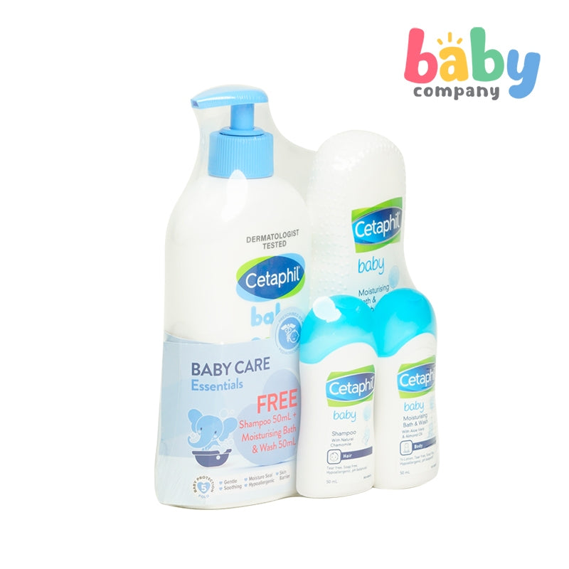 Cetaphil Baby Wash & Lotion Ultrawash Essential Value Bundle