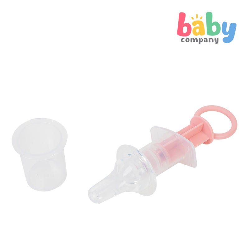 Mom & Baby Syringe Medicine Feeder with Case - Pink