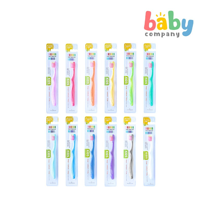 The Twelve Kids Toothbrush in Vivid Color - 12 pcs