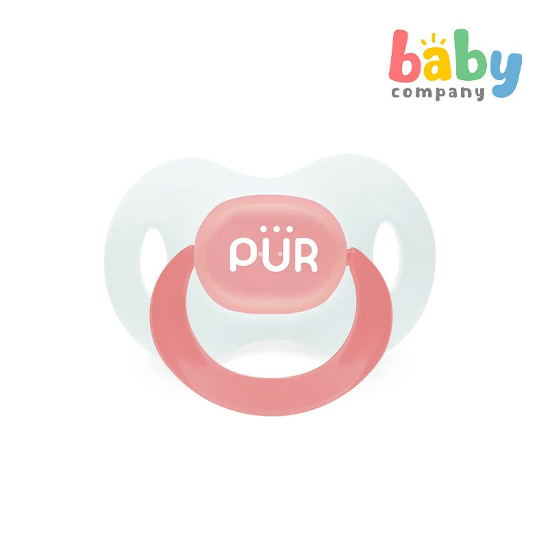 Pur Baby Orthodontic Silicone Soother for 3 months and up