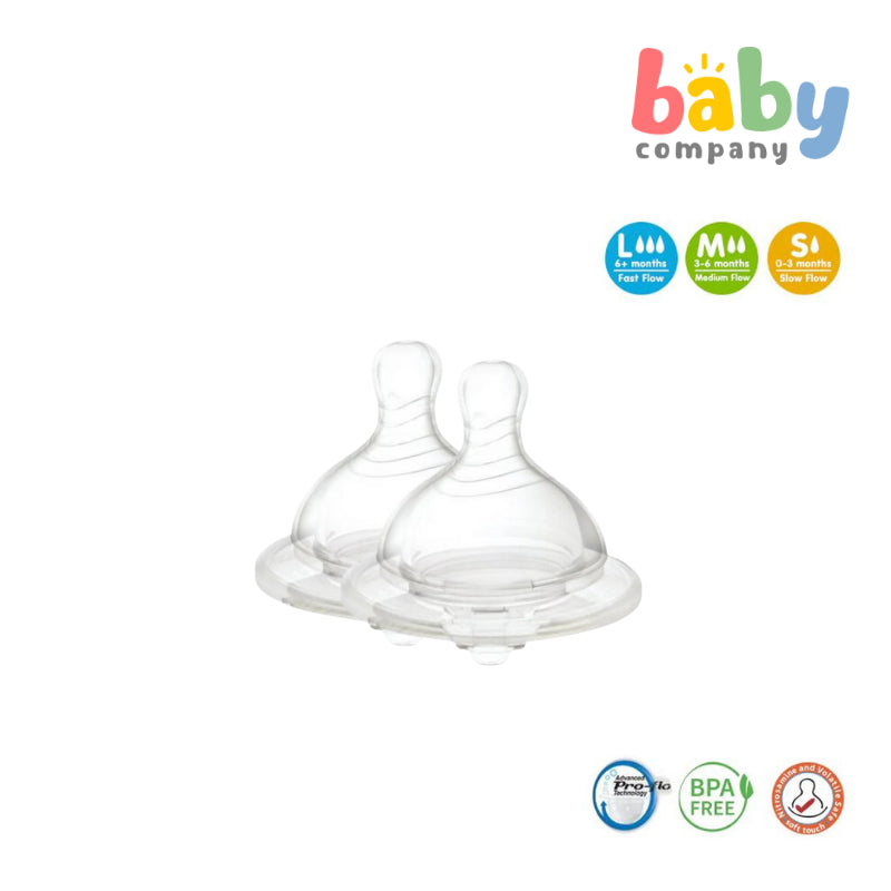 Pur Baby Comfort Feeder Nipple, Pack of 2 - Large