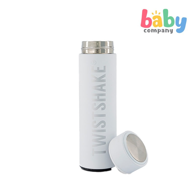 Twistshake Hot or Cold Bottle 420ml - White