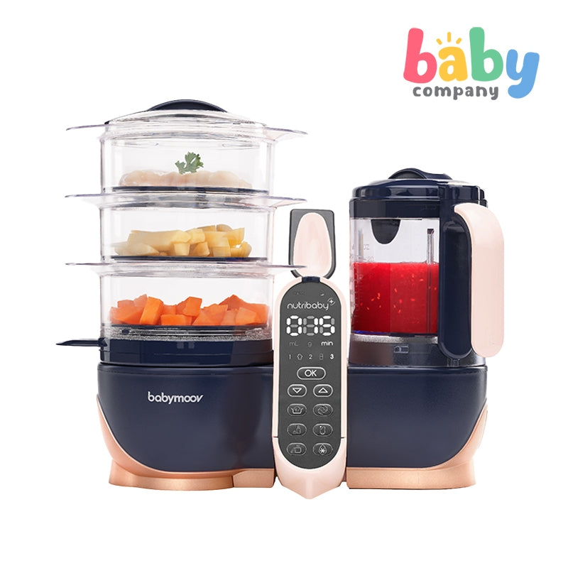 Babymoov Nutribaby(+) XL 6-in-1 Large Capacity Multi-Purpose Baby and Adult Food Processor