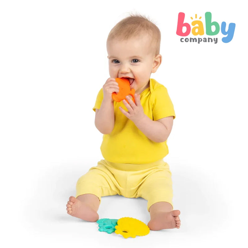 Bright Starts Gummy Buddies 3-Pack Textured Teethers