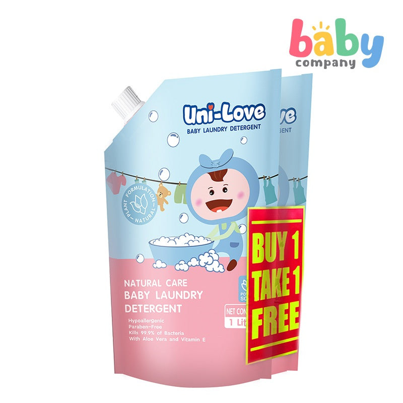 Unilove Baby Laundry Detergent 1L - Powder Scent (Buy 1 Take 1)