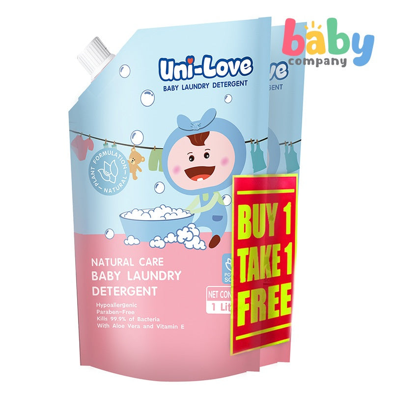 Unilove Baby Laundry Detergent 1L - Powder Scent (Buy 1 Take 1)