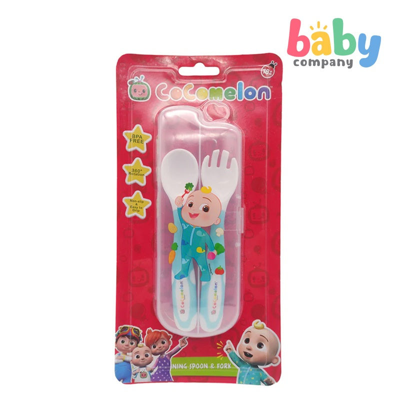 Cocomelon Bendable Spoon And Fork