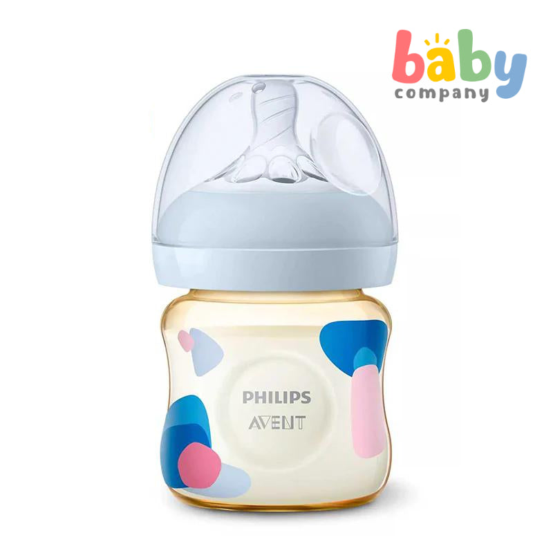 Philips Avent Natural PPSU Feeding Bottle 4Oz Twin Pack