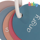 Playsmart Silicone Teething Flashcards - Emotions
