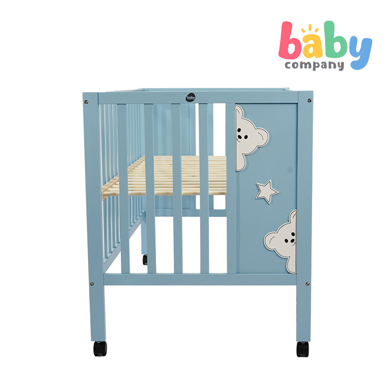 Baby Company 28x52 Wood Crib - Bear