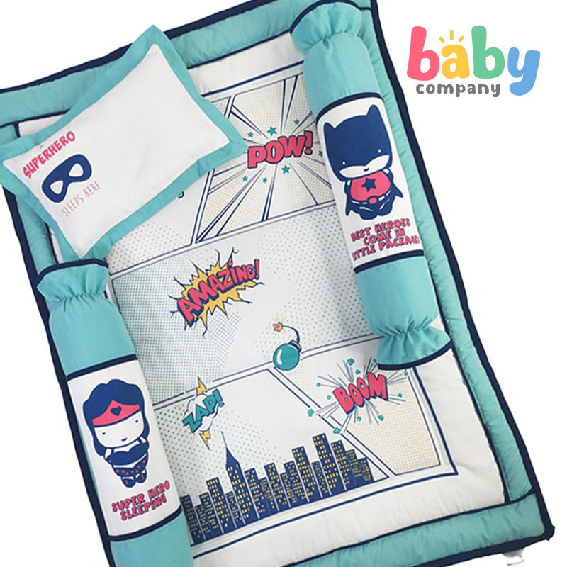 Castle For Baby 4 pc Bedding Set 28x41 Hero