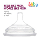 Boon 3-Pack Nursh Silicone Pouch Bottle 4oz/118ml - Pink Set