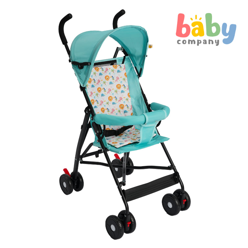 Baby Company Umbrella Stroller - Turquoise Lion