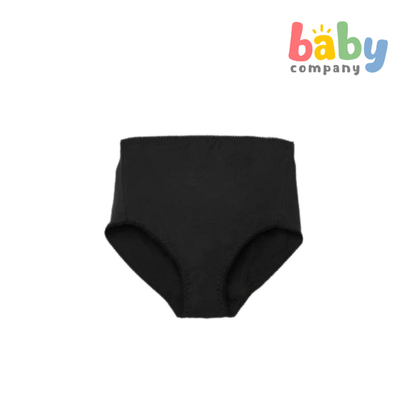 Mamaway Anti-Bacterial Maternity High Rise Briefs Pack of 2 (Black)