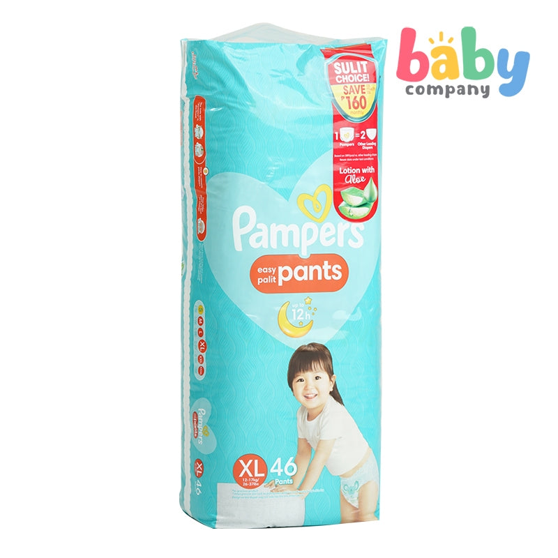 Pampers Baby Dry Pants Diapers Super Jumbo Pack - 46s, XL 46s