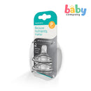 Nanobébé Silicone Nipples 3AV - Twin Pack