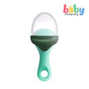 Boon Pulp Silicone Feeder - Mint & Dark Green