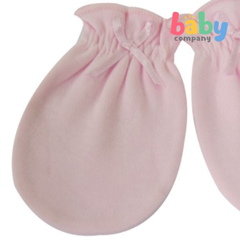 Enfant Mittens (White, Blue and Pink)