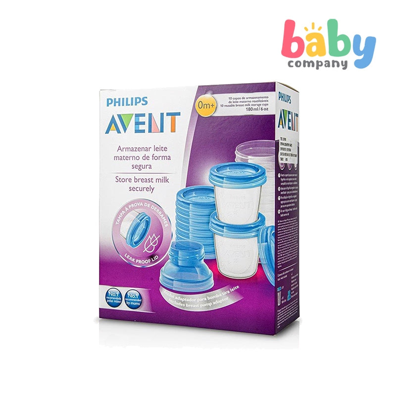 Philips Avent Breastmilk Storage Cups 180ml