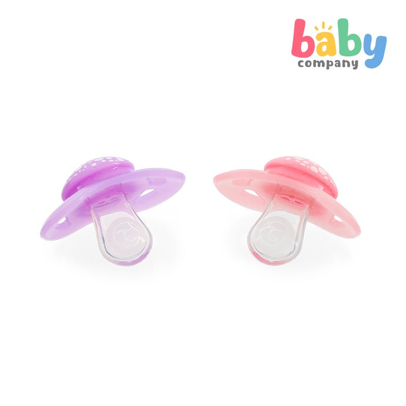 Twistshake Pacifier 2 pcs/pk - Pastel Pink Purple