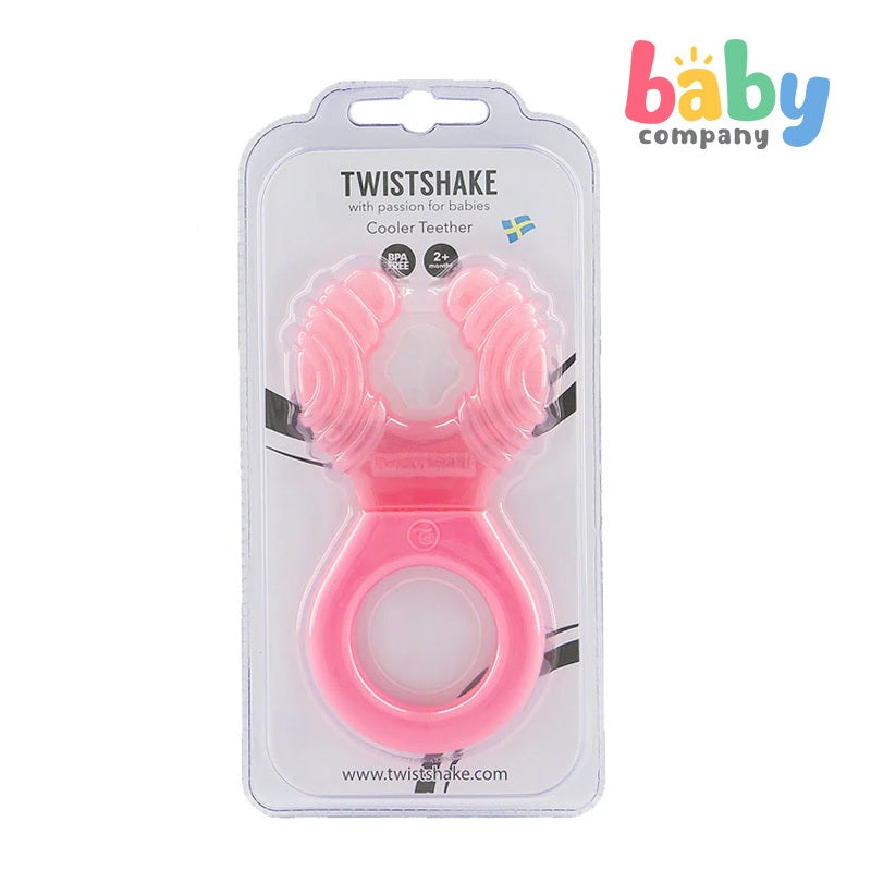 Twistshake Cooler Teether 2+m - Pastel Pink