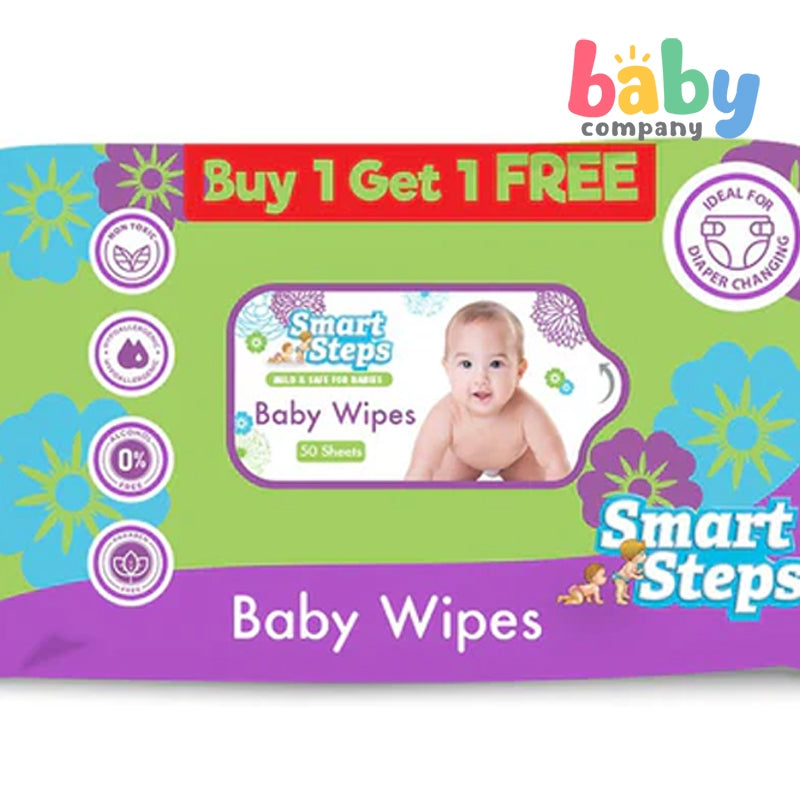 Smart Steps Baby Wipes (Buy 1, Take 1)