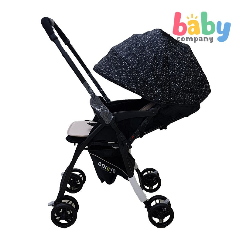 Apruva Reversible Stroller - Black