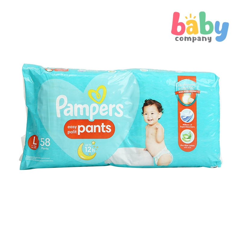 Pampers Baby Dry Pants Diapers Super Jumbo Pack - Large, 58s