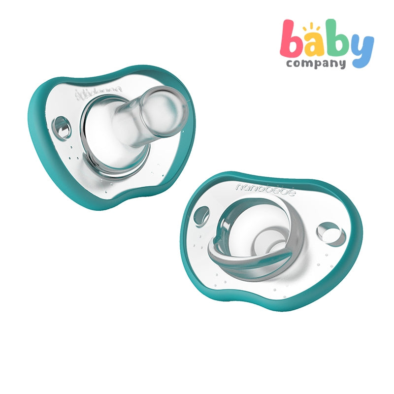 Nanobebe Flexy Pacifier - Twin Pack 3m+