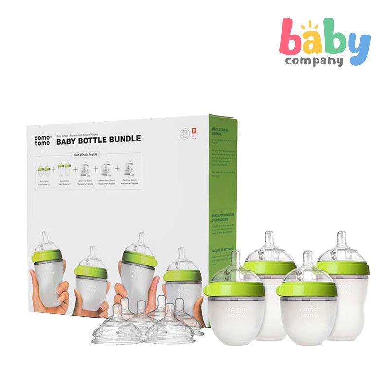 Comotomo Baby Bottle Bundle