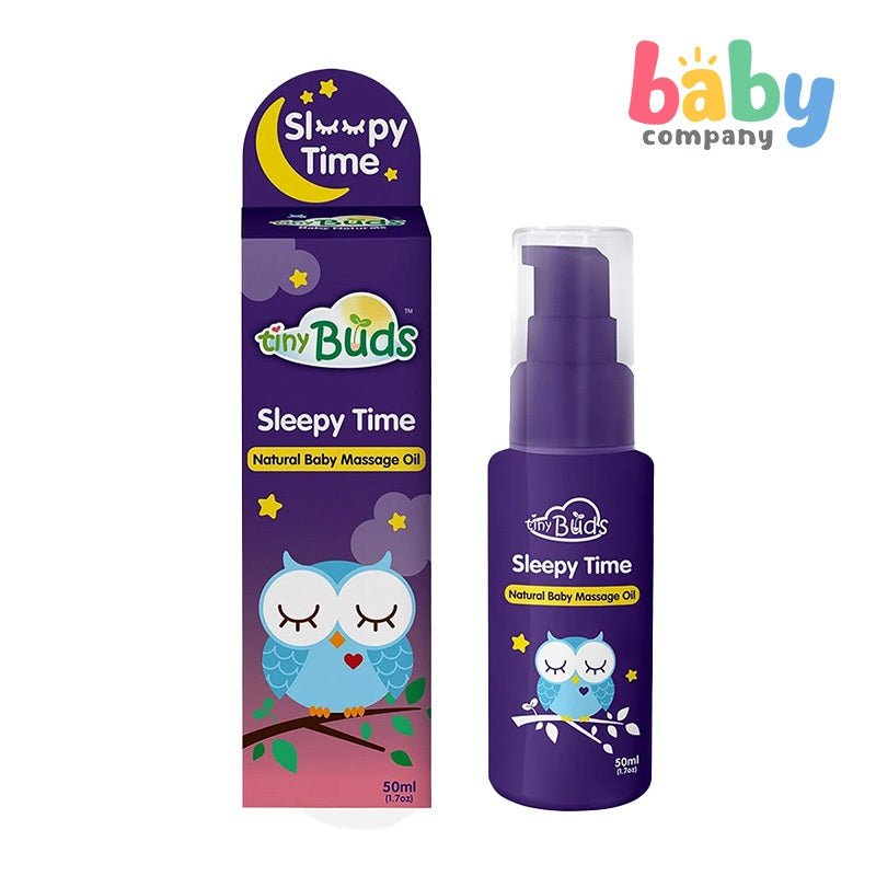 Tiny Buds Sleepy Time Natural Baby Massage Oil 50ml