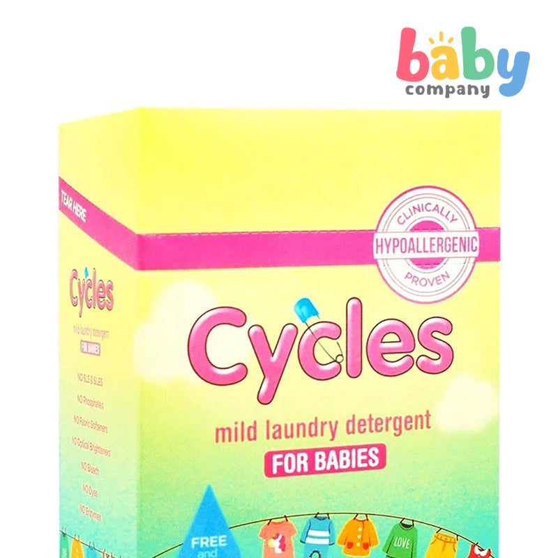 Cycles Mild Laundry Powder Detergent 1kg