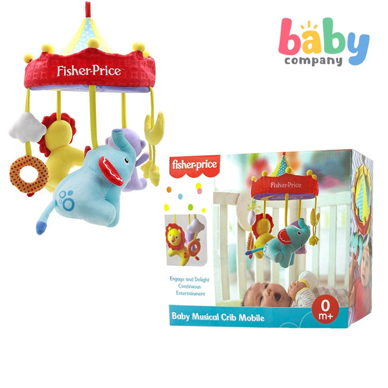 Fisher price musical crib toy online