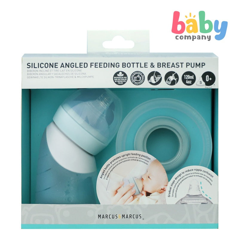 Marcus & Marcus Silicone Breast Pump & Feeding Set