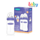 Lansinoh Feeding Bottle with Natural Wave Teat - Pack of 2