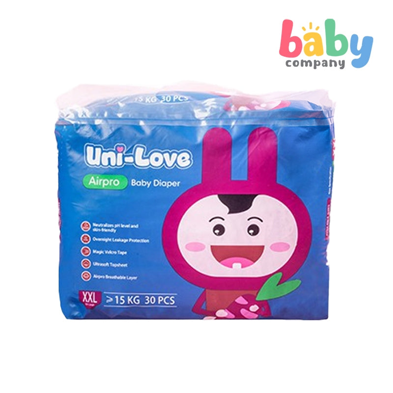 Uni-Love Airpro Baby Diaper - XXL, 30s