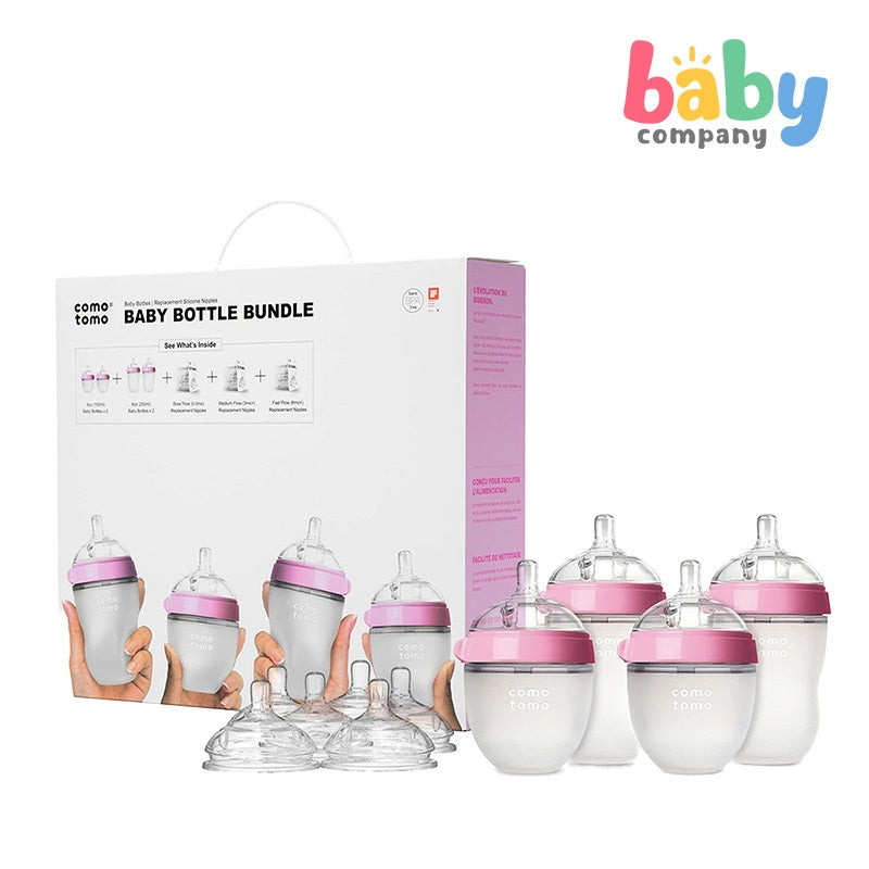 Comotomo Baby Bottle Bundle