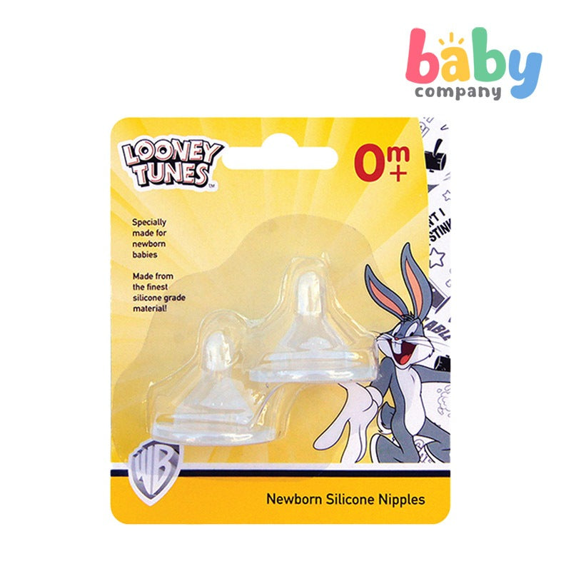 Looney Tunes Standard Newborn Nipples Pack Of 2