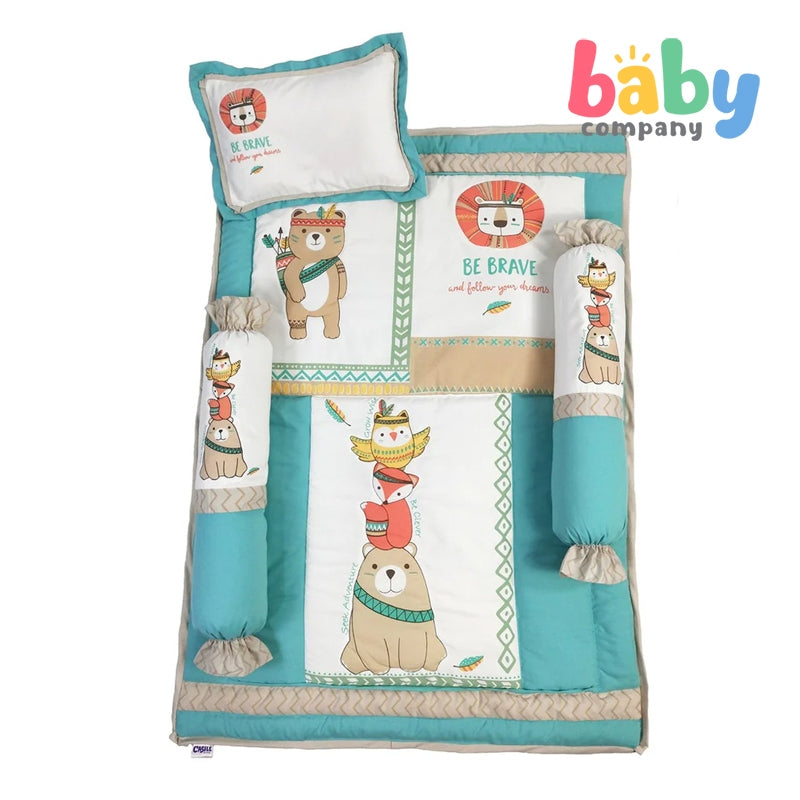 Castle For Baby 3pc Bedding Set 28x41 - Be Brave