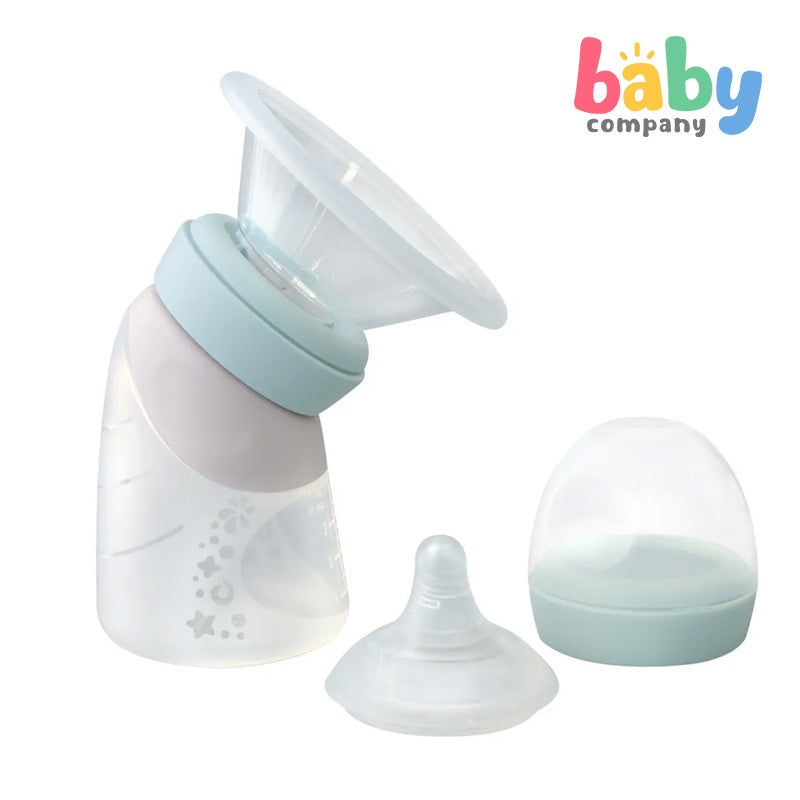 Marcus & Marcus Silicone Breast Pump & Feeding Set