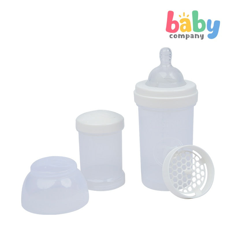 Twistshake Feeding Bottle Anti-Colic 180ml - White