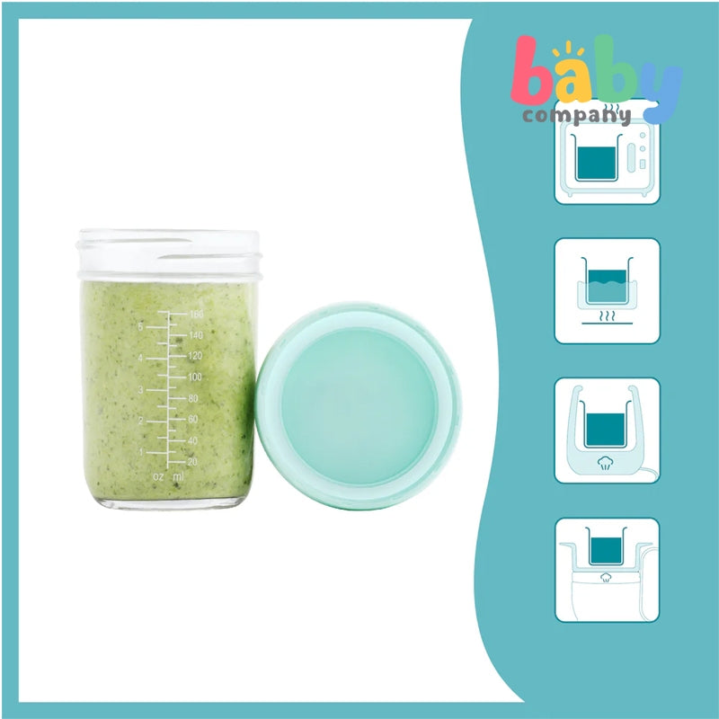 Babymoov Babybowls Hermetic Glass Storage Containers (4 x 220ml)