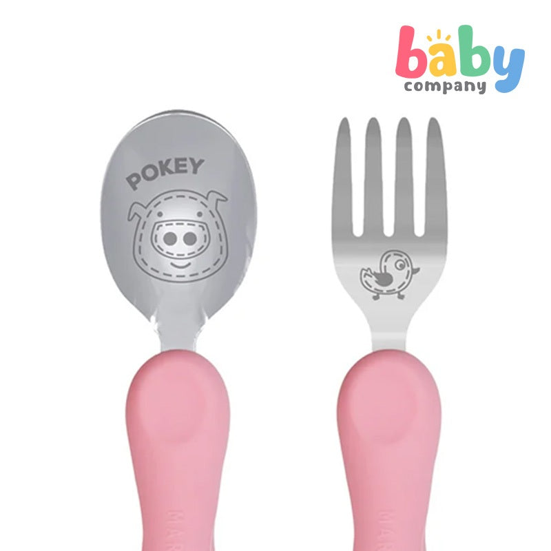 Marcus & Marcus Easy Grip Fork & Spoon Set