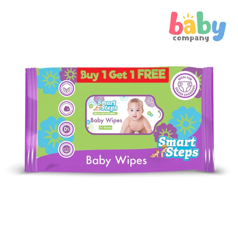 Smart Steps Baby Wipes (Buy 1, Take 1)