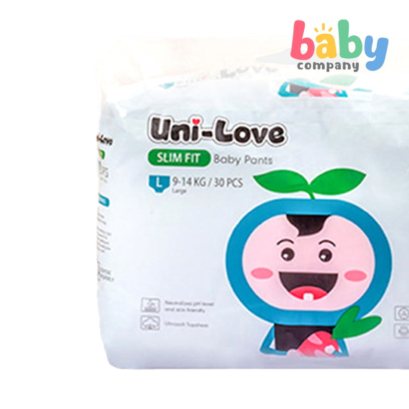 UniLove Slim Fit Baby Pants 30's (Large) Pack of 1