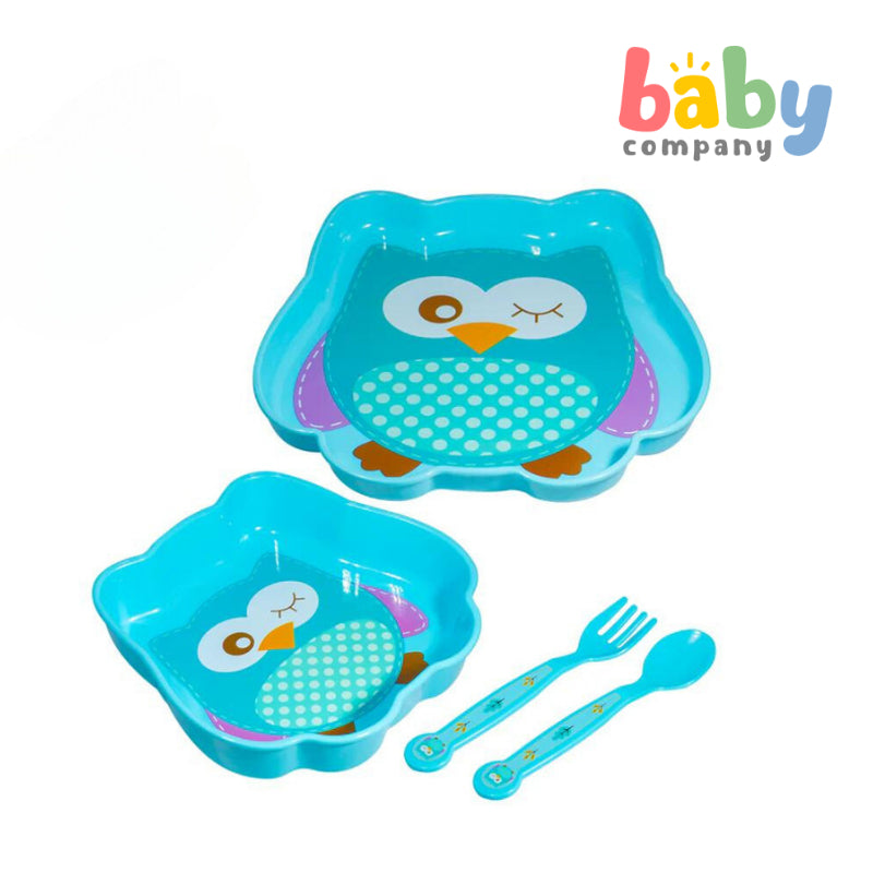 Coral Babies Cute Animals Character Feeding Set