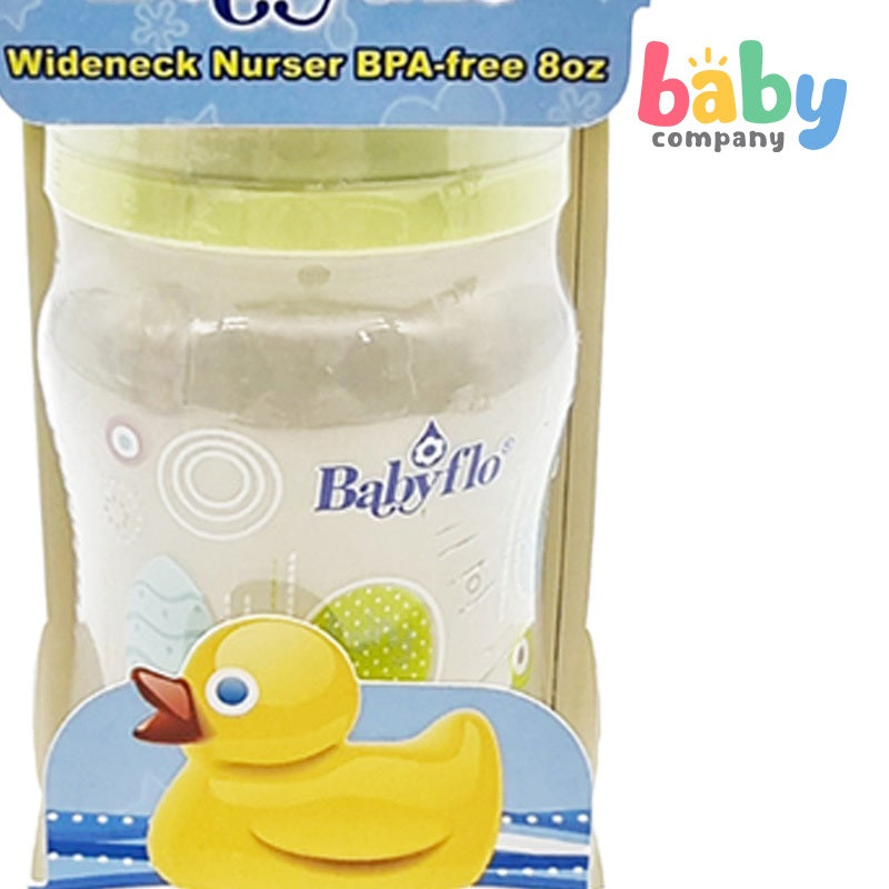 Babyflo Wideneck Nurser BPA-Free 8oz