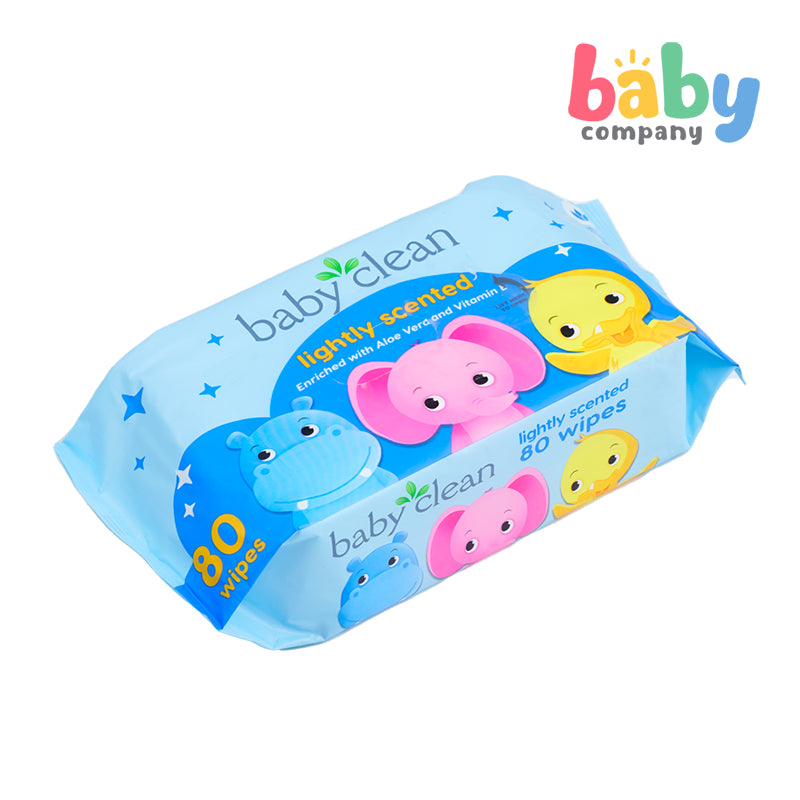 Buy 1 Take 1 Baby Clean Lightly Scented Wipes - 80 Sheets